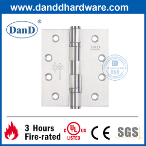 Dobradiça de porta decorativa de fogo resistente SS304 com DDSSs006-Fr